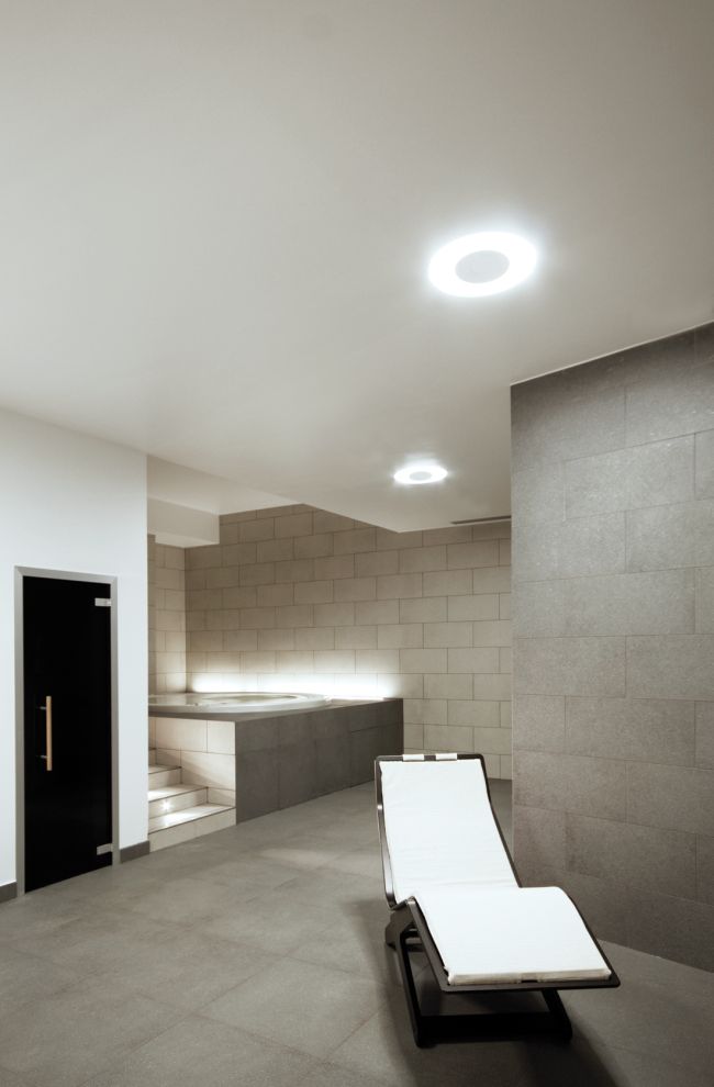 anillo de luz para iluminar: interiores modernos