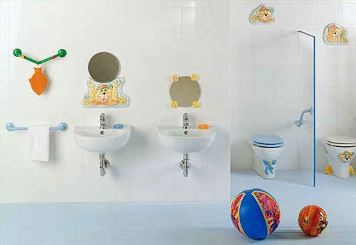 baños modernos para niños 