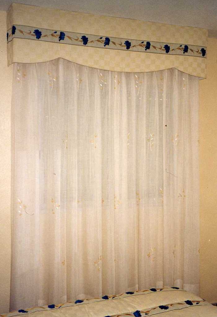 cortinas con bando