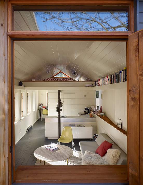 garaje convertido en moderna mini vivienda
