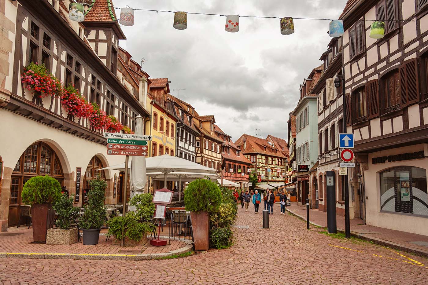 Ciudad de Obernai, centro histórico