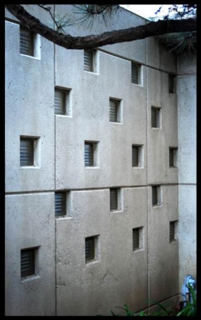 bloques de pavés en una pared