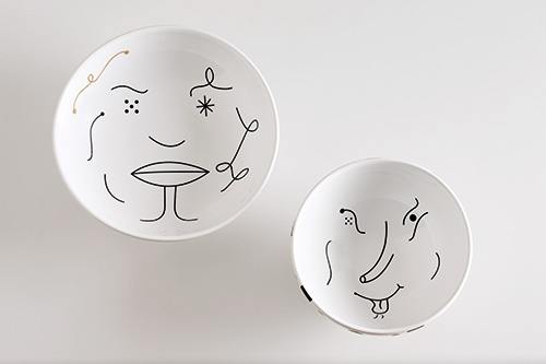 set de platos de Porcelana Jaime Hayon